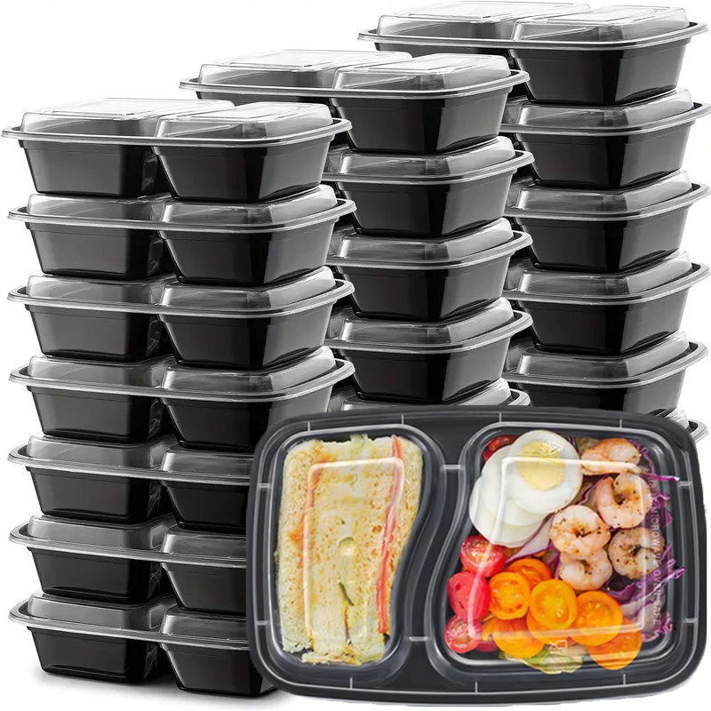 Meal Prep Tupperware - 10 ensembles de boîtes de conservation