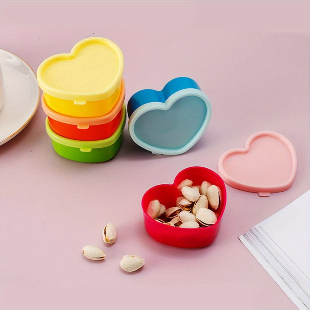 Salad Container Jar - Lot de 5 mini boîtes de