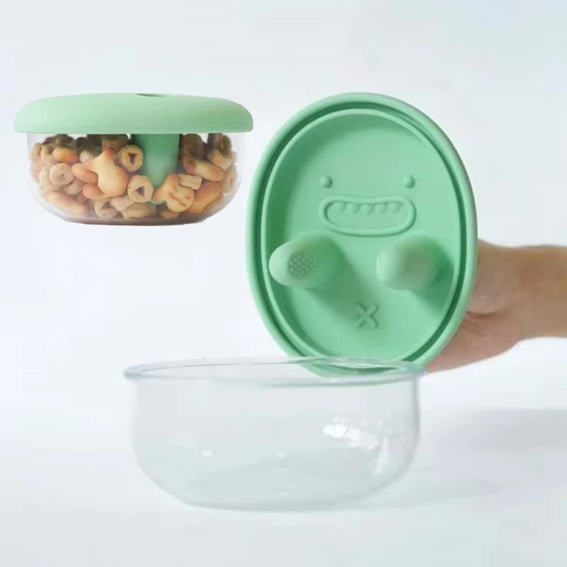 Salad Container Jar - Boîte à déjeuner avec couvercle en