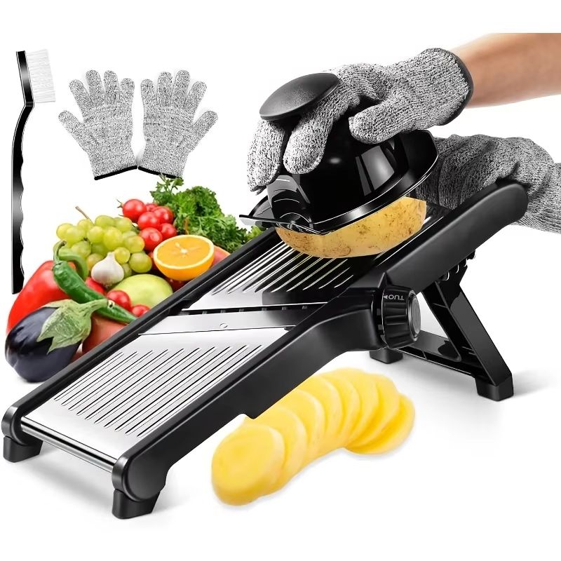 Trancheuse de Mandoline en aci - Mandoline Slicer Guard avis et prix