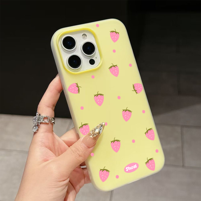 Coque de téléphone à motif fra - Strawberry Huller avis et prix