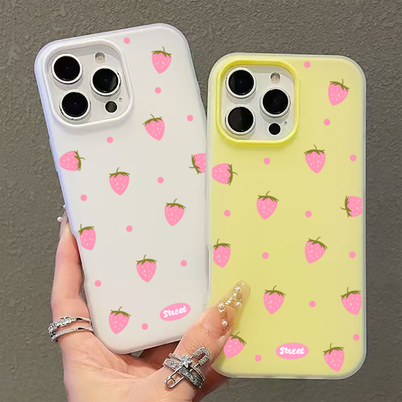 Coque de téléphone à motif fra - Strawberry Huller avis et prix