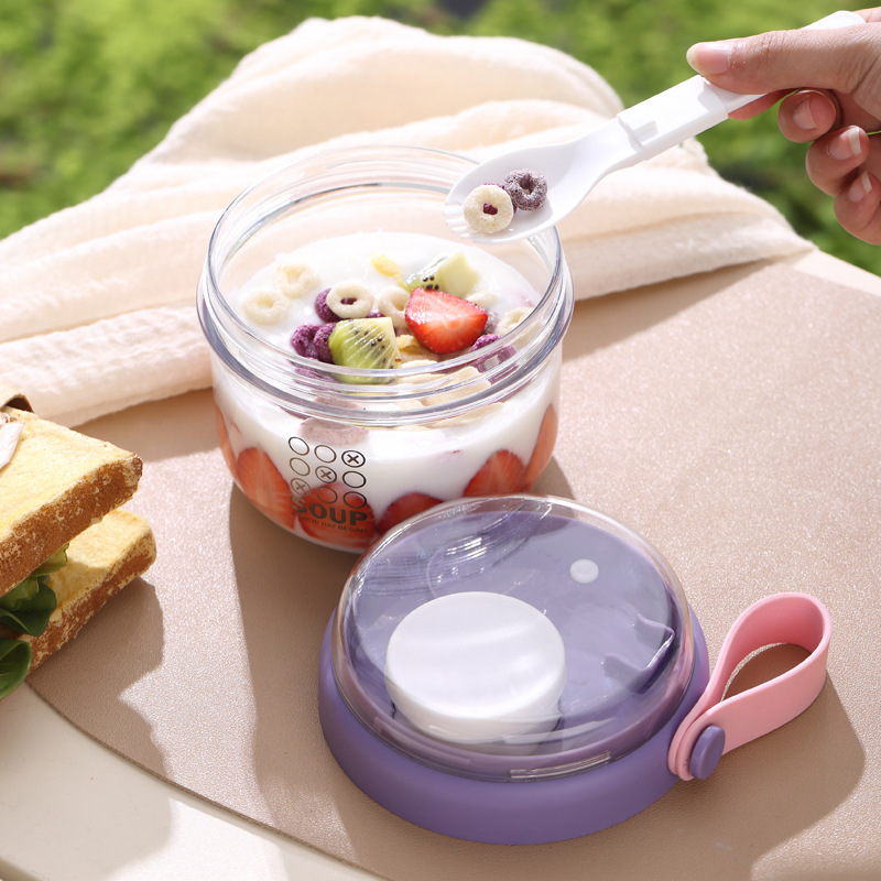 Tasse à salade Double couche,  - Salad Container Jar avis et prix