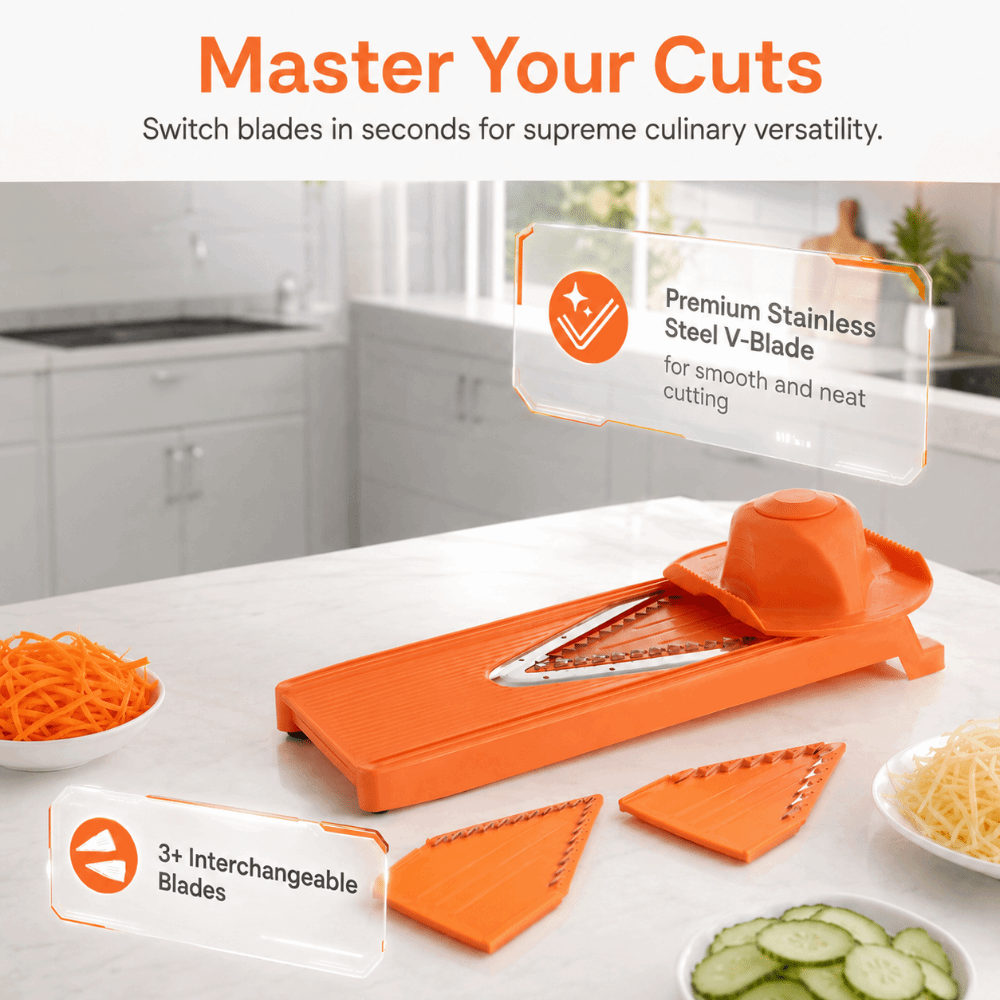 Coupe-légumes manuel ABS Mando - Mandoline Slicer Guard avis et prix