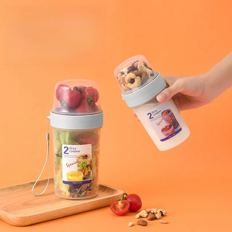 Petit déjeuner avoine céréales - Salad Container Jar avis et prix