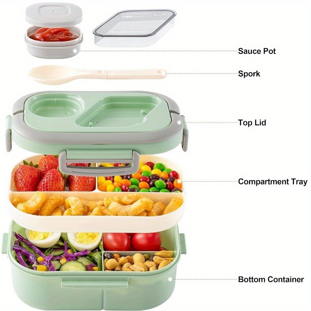 Boîte à déjeuner Bento, récipi - Salad Container Jar avis et prix