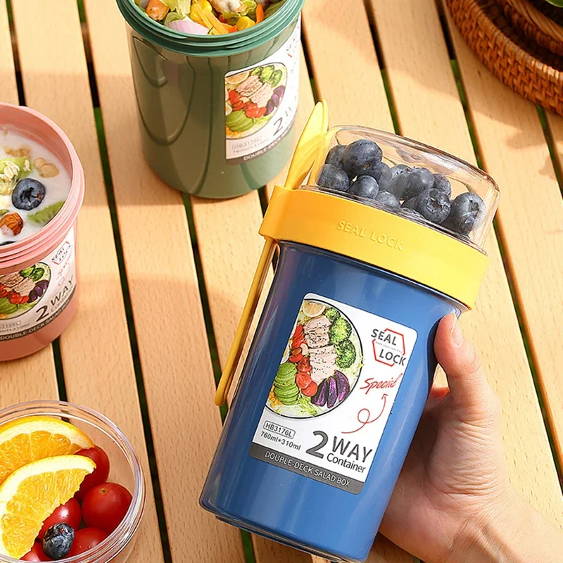 Boîte à déjeuner Bento pour sa - Salad Container Jar avis et prix