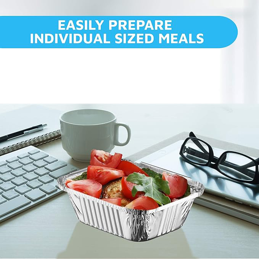 Barquettes jetables en alumini - Meal Prep Tupperware avis et prix